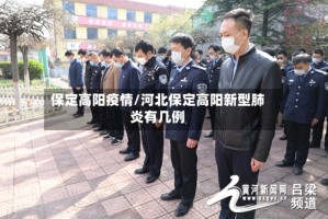 保定高阳疫情/河北保定高阳新型肺炎有几例