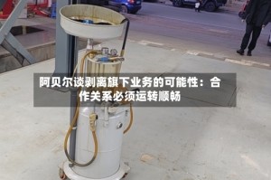 阿贝尔谈剥离旗下业务的可能性：合作关系必须运转顺畅