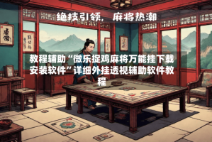 教程辅助“微乐捉鸡麻将万能挂下载安装软件”详细外挂透视辅助软件教程