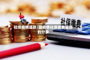 社保疫情退款/因疫情社保缴费退回的分录