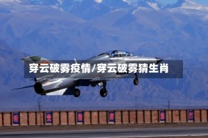 穿云破雾疫情/穿云破雾猜生肖