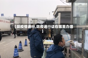 【防疫情通行,防疫通行证在哪里办理】