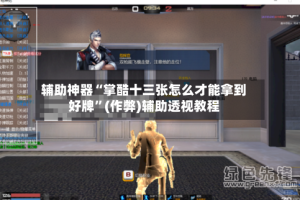 辅助神器“掌酷十三张怎么才能拿到好牌”(作弊)辅助透视教程