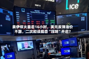 美伊停火最后16小时，美元反弹油价不跟，二次和谈能否“压哨”开启？