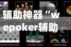 辅助神器“wepoker辅助透视软件使用”(作弊)辅助透视教程