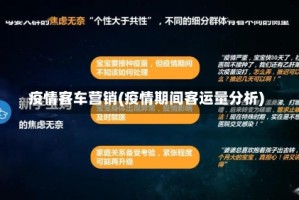 疫情客车营销(疫情期间客运量分析)