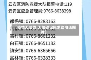 【疫情无障碍,无障碍设施求助电话图片】