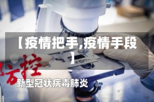 【疫情把手,疫情手段】