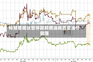 特朗普提议暂停联邦燃油税直至油价回落