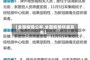 【全国疫情公布,全国疫情权威发布】