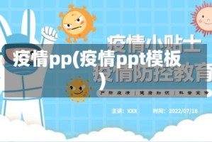 疫情pp(疫情ppt模板)