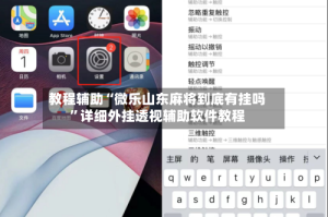 教程辅助“微乐山东麻将到底有挂吗”详细外挂透视辅助软件教程