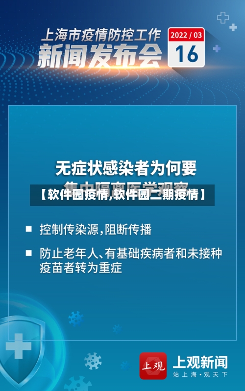 【软件园疫情,软件园二期疫情】-第1张图片