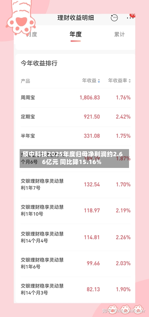 颀中科技2025年度归母净利润约2.66亿元 同比降15.16%-第1张图片