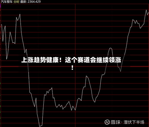 上涨趋势健康！这个赛道会继续领涨！-第1张图片
