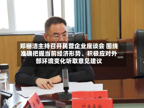 郑栅洁主持召开民营企业座谈会 围绕准确把握当前经济形势、积极应对外部环境变化听取意见建议-第3张图片