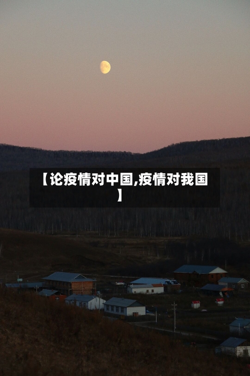 【论疫情对中国,疫情对我国】-第1张图片