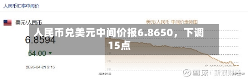 人民币兑美元中间价报6.8650，下调15点-第2张图片