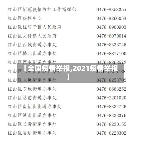 【全国疫情举报,2021疫情举报】-第1张图片