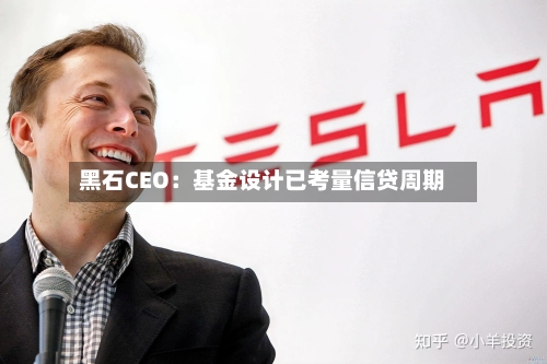 黑石CEO:基金设计已考量信贷周期-第2张图片