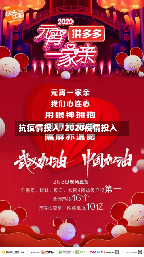抗疫情投入/2020疫情投入-第1张图片