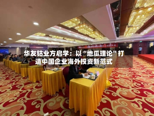 华友钴业方启学：以“地瓜理论”打造中国企业海外投资新范式-第1张图片