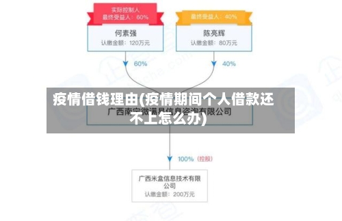疫情借钱理由(疫情期间个人借款还不上怎么办)-第1张图片