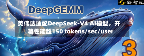 英伟达适配DeepSeek-V4 AI模型	，开箱性能超150 tokens/sec/user-第3张图片