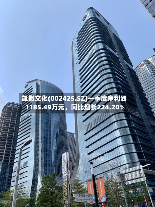 凯撒文化(002425.SZ)一季度净利润1185.49万元，同比增长224.20%-第1张图片