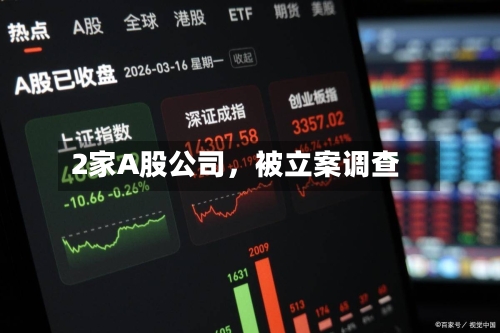2家A股公司	，被立案调查-第2张图片