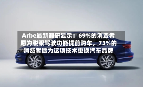 Arbe最新调研显示：69%的消费者愿为脱眼驾驶功能提前购车，73%的消费者愿为这项技术更换汽车品牌-第1张图片