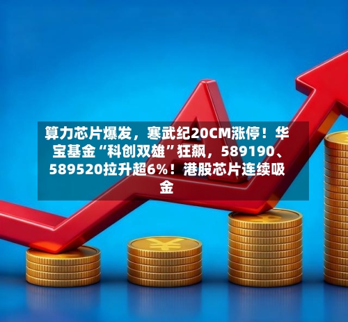 算力芯片爆发	，寒武纪20CM涨停！华宝基金“科创双雄”狂飙，589190	、589520拉升超6%！港股芯片连续吸金-第3张图片