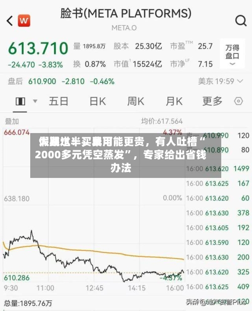 假期过半，费用大跳水！买早可能更贵	，有人吐槽“2000多元凭空蒸发	”，专家给出省钱办法-第1张图片
