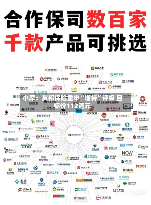 小摩：友邦保险重申“增持”评级 目标价112港元-第1张图片