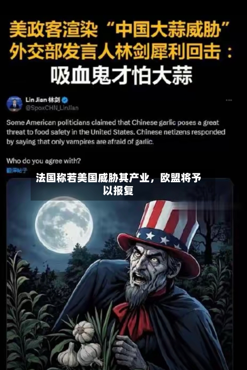 法国称若美国威胁其产业，欧盟将予以报复-第3张图片