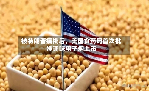 被特朗普痛批后	，美国食药局首次批准调味电子烟上市-第3张图片