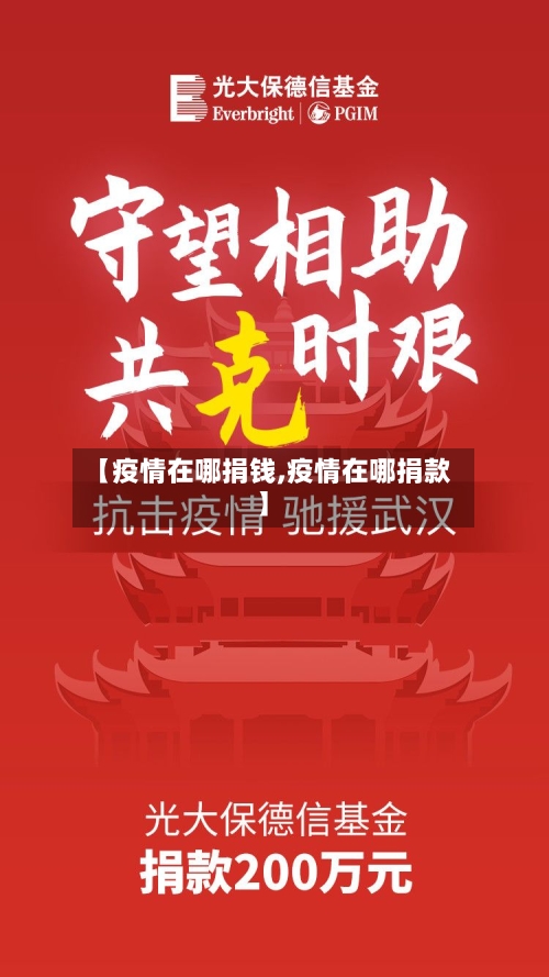 【疫情在哪捐钱,疫情在哪捐款】-第1张图片