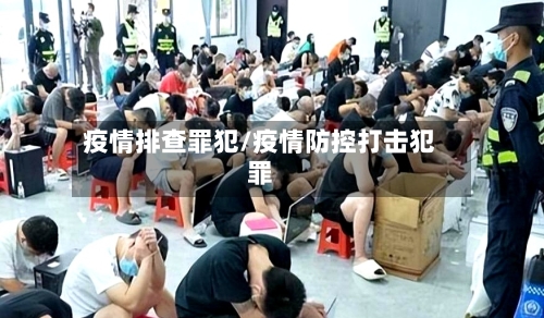 疫情排查罪犯/疫情防控打击犯罪-第3张图片