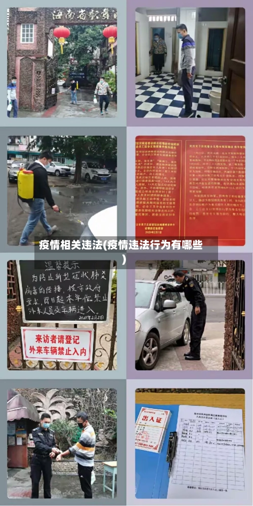 疫情相关违法(疫情违法行为有哪些)-第1张图片