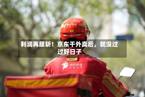 利润再腰斩！京东干外卖后，就没过过好日子-第1张图片