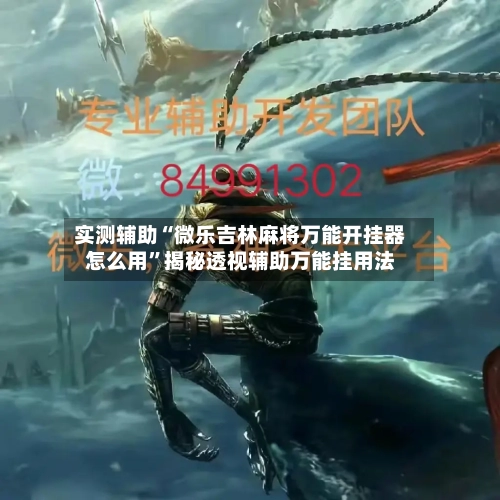 实测辅助“微乐吉林麻将万能开挂器怎么用”揭秘透视辅助万能挂用法-第2张图片