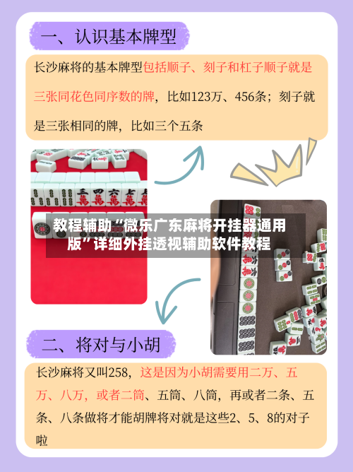 教程辅助“微乐广东麻将开挂器通用版”详细外挂透视辅助软件教程-第2张图片