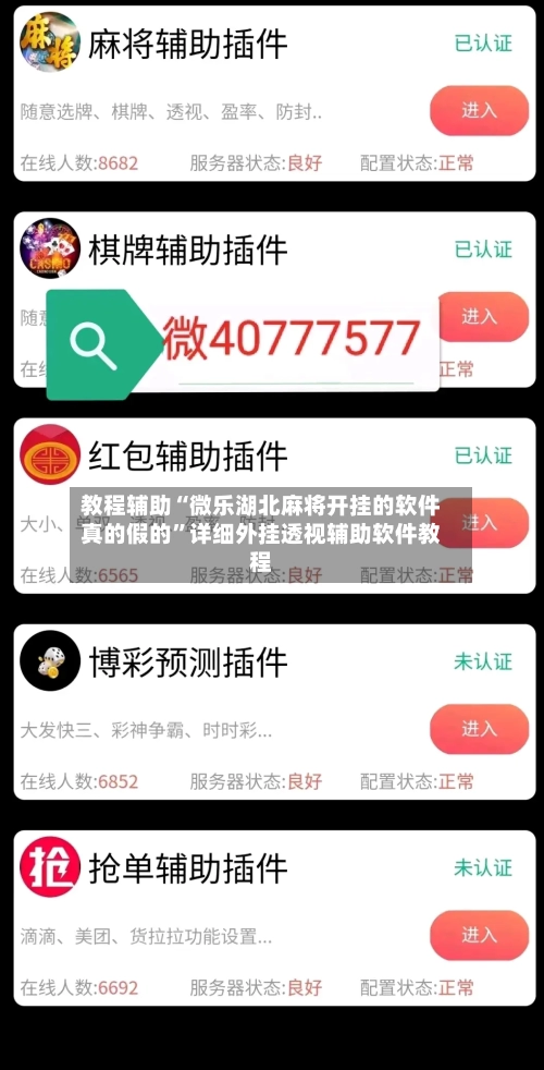 教程辅助“微乐湖北麻将开挂的软件真的假的	”详细外挂透视辅助软件教程-第1张图片