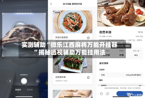 实测辅助“微乐江西麻将万能开挂器”揭秘透视辅助万能挂用法-第2张图片