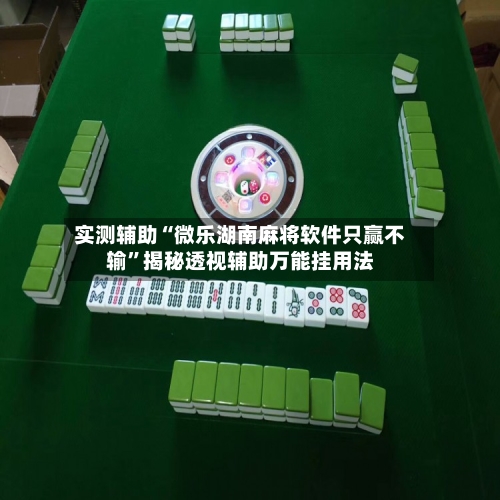 实测辅助“微乐湖南麻将软件只赢不输	”揭秘透视辅助万能挂用法-第1张图片