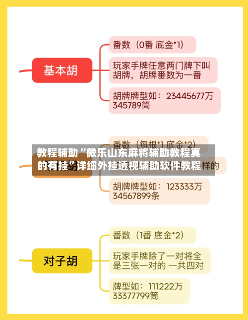 教程辅助“微乐山东麻将辅助教程真的有挂”详细外挂透视辅助软件教程-第2张图片