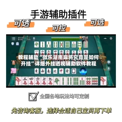 教程辅助“微乐湖南麻将究竟是如何开挂	”详细外挂透视辅助软件教程-第2张图片
