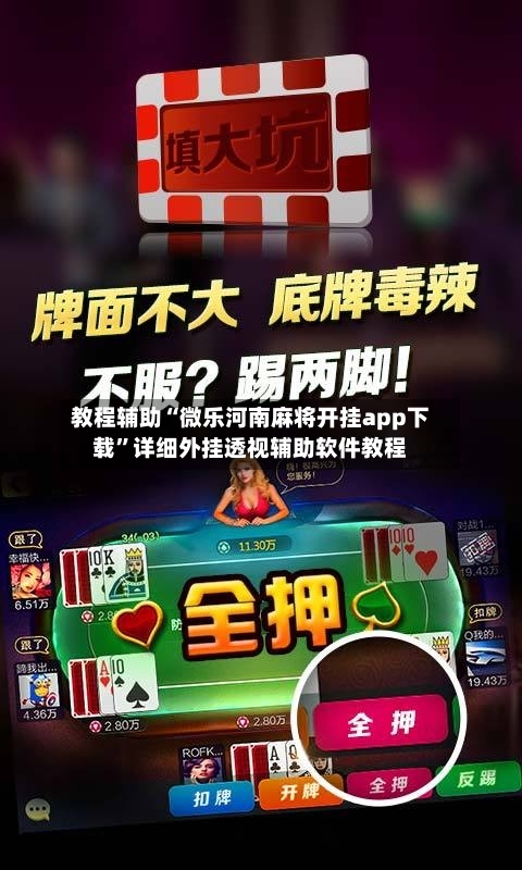 教程辅助“微乐河南麻将开挂app下载	”详细外挂透视辅助软件教程-第1张图片