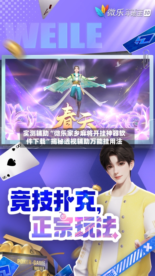 实测辅助“微乐家乡麻将开挂神器软件下载”揭秘透视辅助万能挂用法-第3张图片