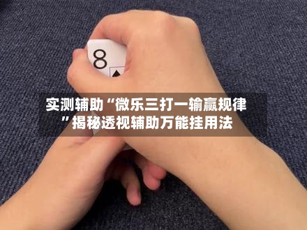 实测辅助“微乐三打一输赢规律	”揭秘透视辅助万能挂用法-第2张图片